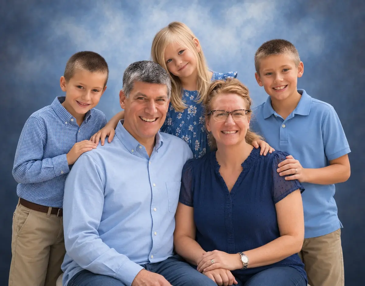 Anthony and Catherine Chartrand family